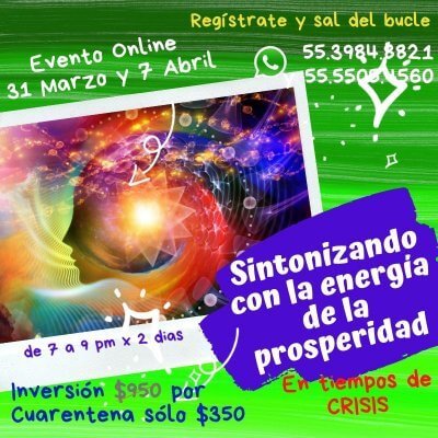 Evento Sintonizando con la energía de la prosperidad