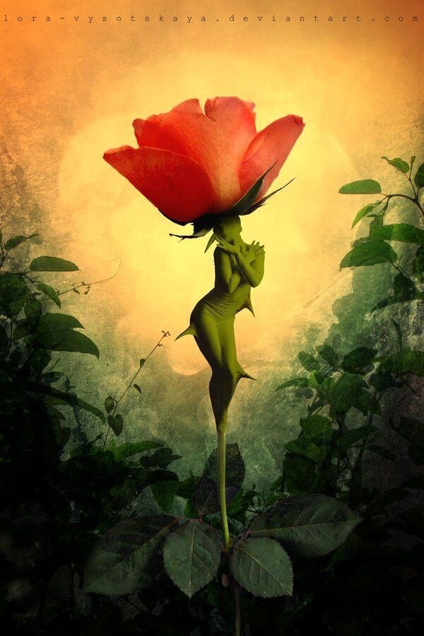 Rose's Soul by Lora-Vysotskaya on DeviantArt